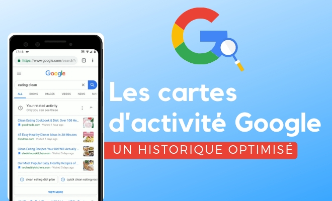 Les nouvelles cartes d’activité Google